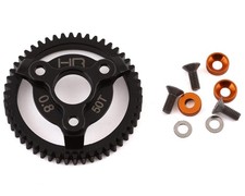 Hot Racing 32P Steel Spur Gear for Traxxas Bandit/Stampede Orange  50T 