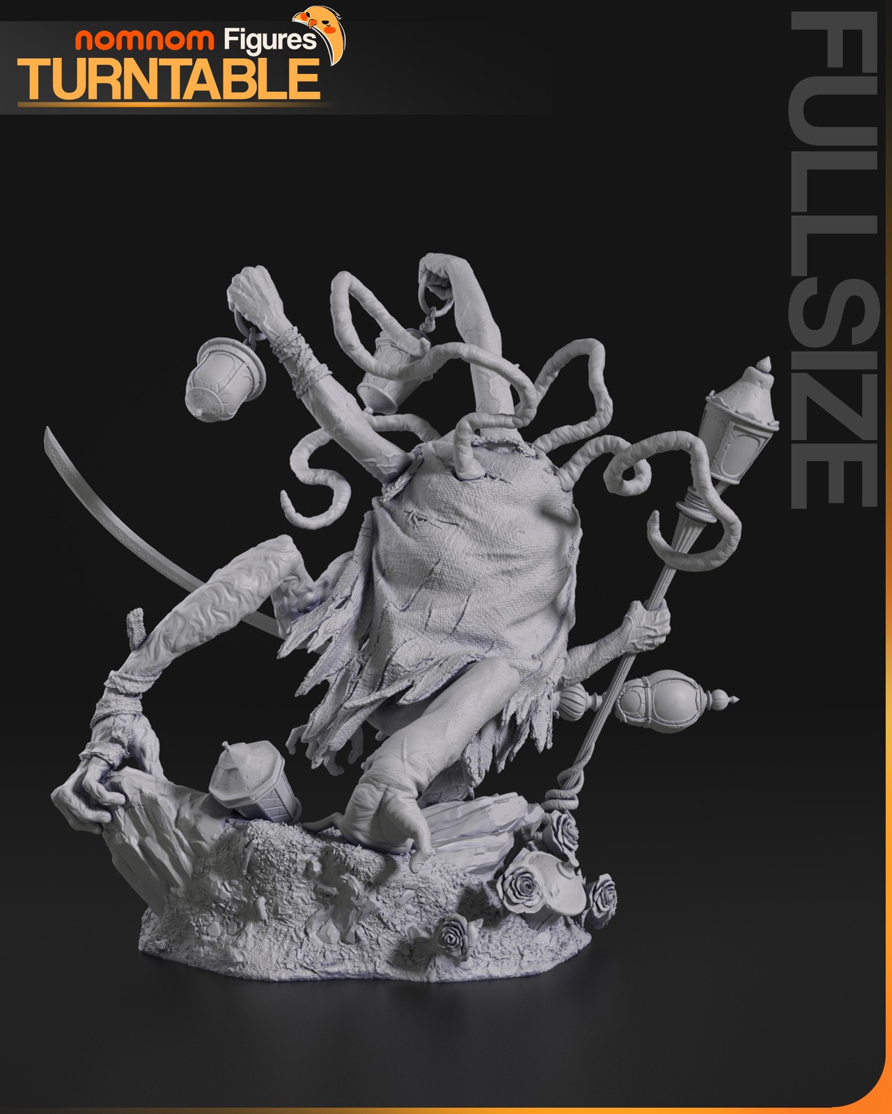 1:10 Scale Seeing the Light High Quality Unpainted Resin Garage Kit - Thumbnail 3