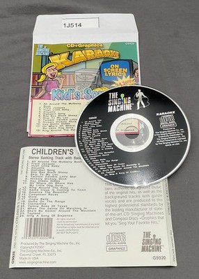 Kid s Songs Volume 3 by The Singing Machine (CD, 2002) No Case #1J514