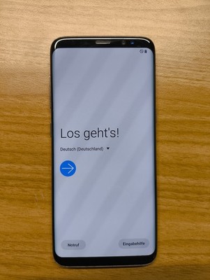 Samsung Galaxy S8 SM-G950F 64GB Midnight Black Ohne Simlock Top Zustand