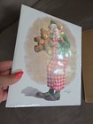 Lot 2 NEW Arthur Sarnoff Signed 1995 Prints Clown Rabbit In Hat & In Love Teddy — photo 3