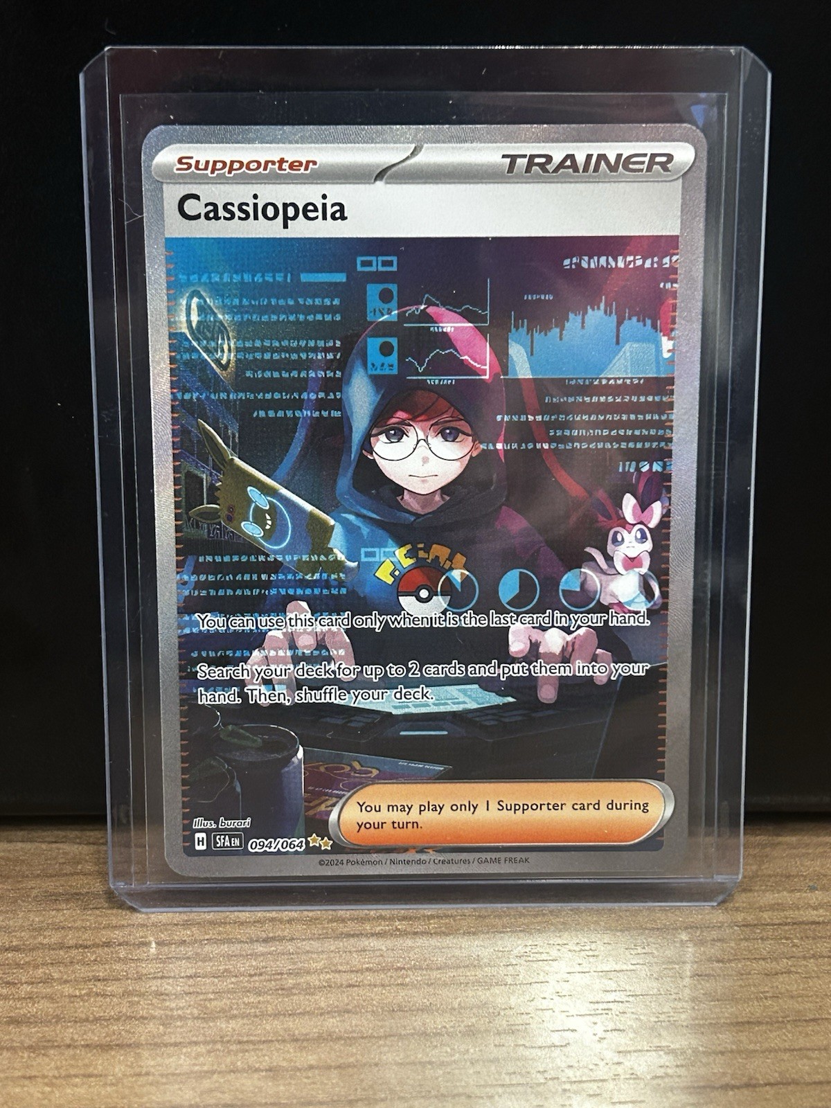 Cassiopeia #94 | Pokemon Shrouded Fable | NM FRESH PULL