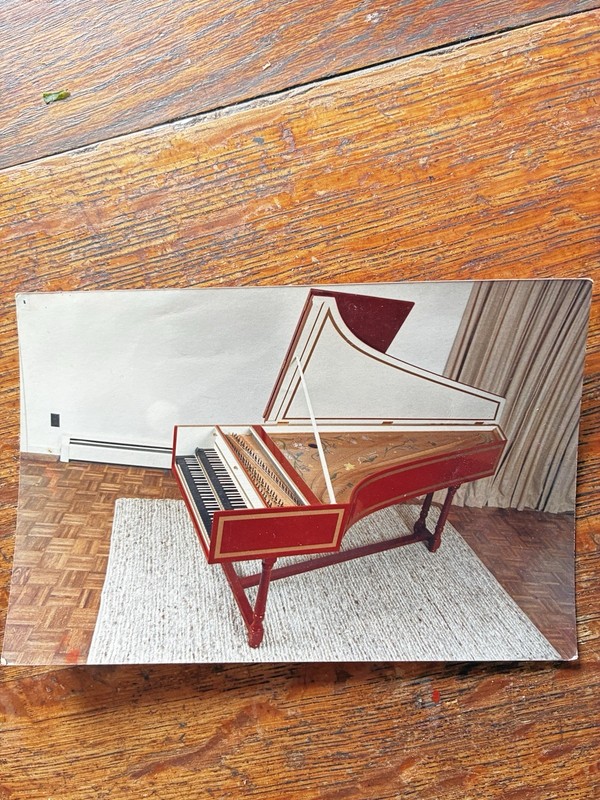 Robert Wilson French Double Harpsichord 1984