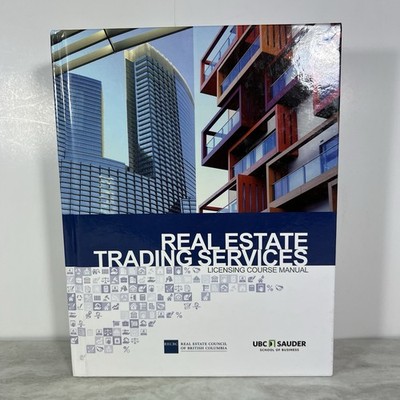 Real Estate Trading Services Licensing Course Manual Textbook UBC Sauder RECBC