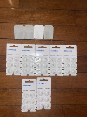 CONNEXX CLICK DOME 8MM (7) PACKS & 4 Wax Guards