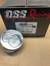 331 SBF Ford Kaase P-38 Forged -13cc Dish Top DSS Racing GSX pistons. 4.040"