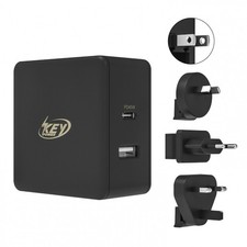 45W USB C Quick charging charger adapter for Samsung iPhone