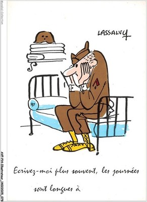 AVFP14-0875-ILLUSTRATOR - LASSALVY - Write to me more often - Days