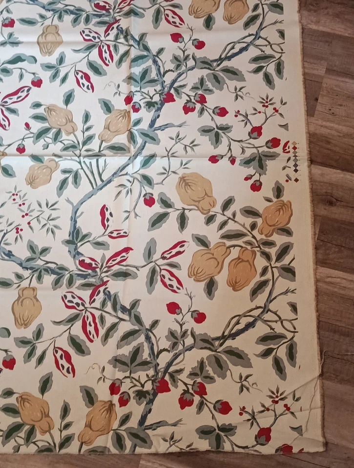 Coupon Tissu d'Éditeur Fleuri Style Anglais  160 x 140 cm  - Photo 4/4