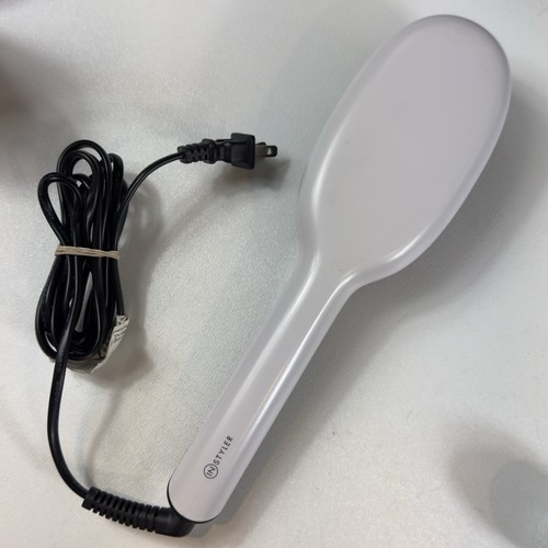 InStyler Glossie Ceramic Styling Hair Straightening Brush 