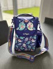 Smiggle Narwhal Lunch Bag Storage Bag Snacks Stationary School Travel Kids