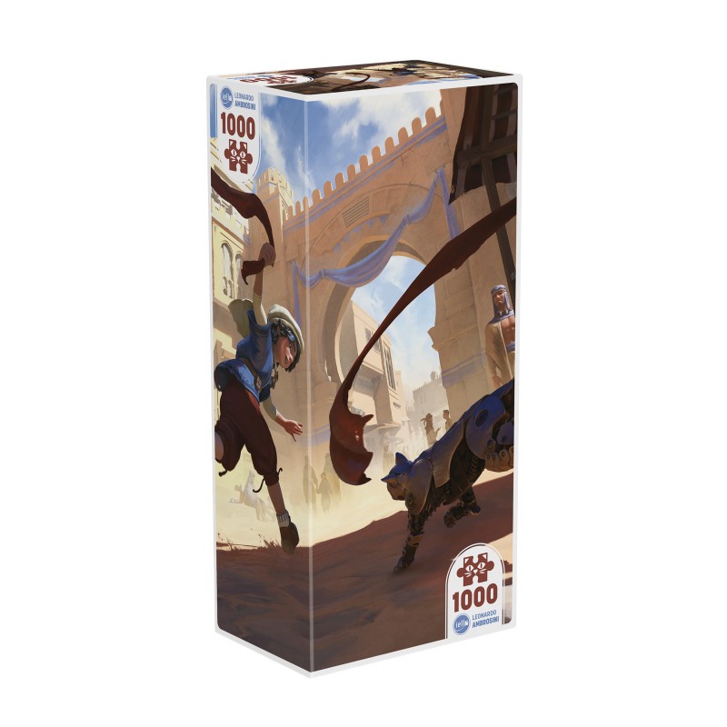 Puzzle 1000 Pièces Mechanical Cat Cadeau Idéal pour Fan de Chats