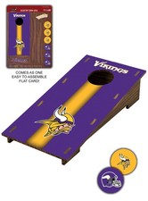 Desktop Cornhole - N2186 - Minnesota Vikings - MDF Wood