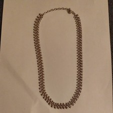 Kette Silber 835 Handarbeit Vintage Halskette 