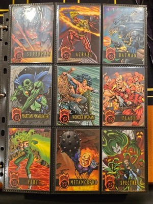 1996 Outburst: DC Firepower Complete Set of 80