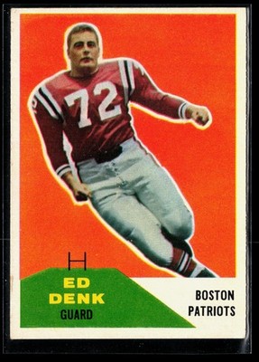 Ed Denk 1960 Fleer #125 RC