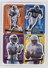 1995 Collector's Choice Update Stick-Ums Troy Aikman Mike Sherrard #51 HOF 0o6v