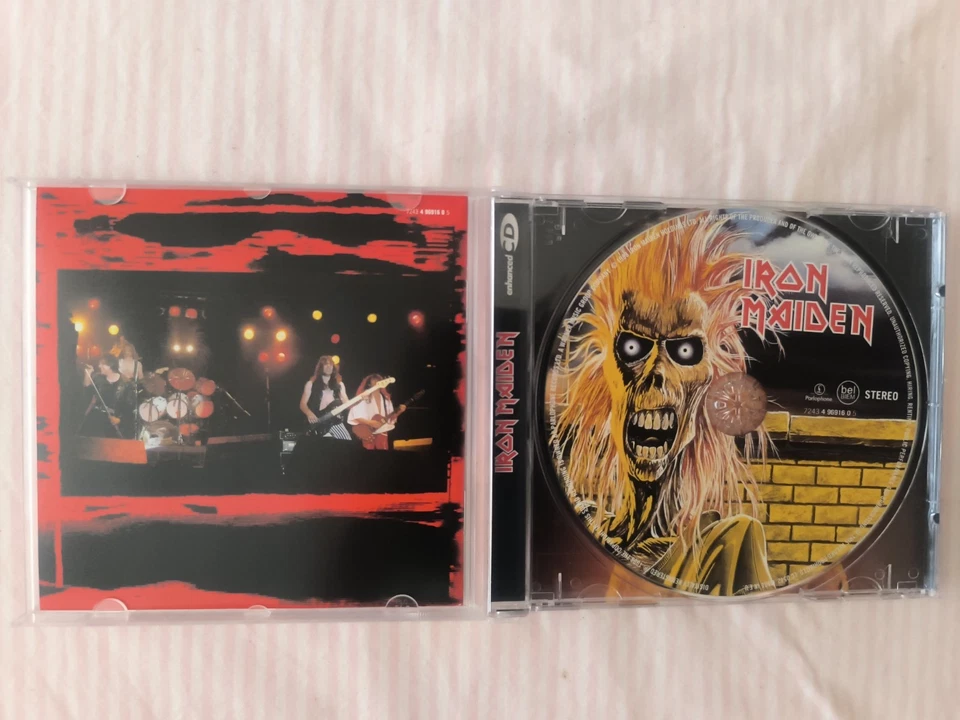 IRON MAIDEN-IRON MAIDEN-ALBUM CD - Photo 2/2