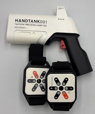 Sharper Image Handtank 001 Laser Tag Battle Single Replacement Gun 2 Targets