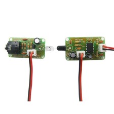 5x Electronics Soldering Practice Circuit Board Kit - Infrared Audio Transceiver