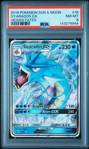 Gyarados-GX graded PSA 8 for sale on eBay