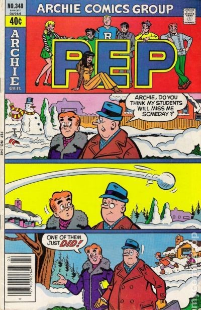 Pep Comics #348 VG 1979 Stock Image Low Grade