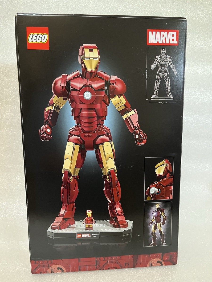 LEGO 76344 Marvel Iron Man Mark 3 Collectors' Edition 1297 Pcs NEW