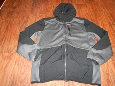 Under Armour boys warm up jacket size Y L youth large MINT cond full zipper hood