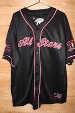 Negro League PNLPA All Stars Baseball Jersey Black 4XL Homestead Grays