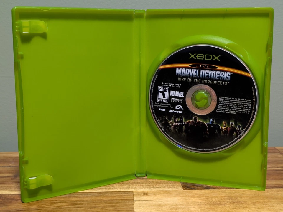 Marvel Nemesis: Rise of the Imperfects (Microsoft Xbox)➡️No Manual - Tested 🎮 - Image 3 of 4