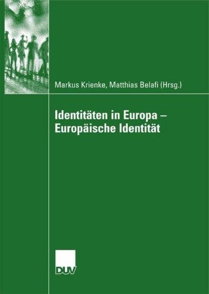 IdentitäTen In Europa - EuropäIsche IdentitäT Matthias Belafi-image