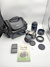 Canon EOS Rebel XT 350D DSLR Camera Kit Tamron 28-80 70-300mm Lenses AS-IS