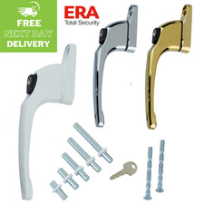 Universal uPVC Window Handle Inline Key Locking Espag Double Glazing - ERA