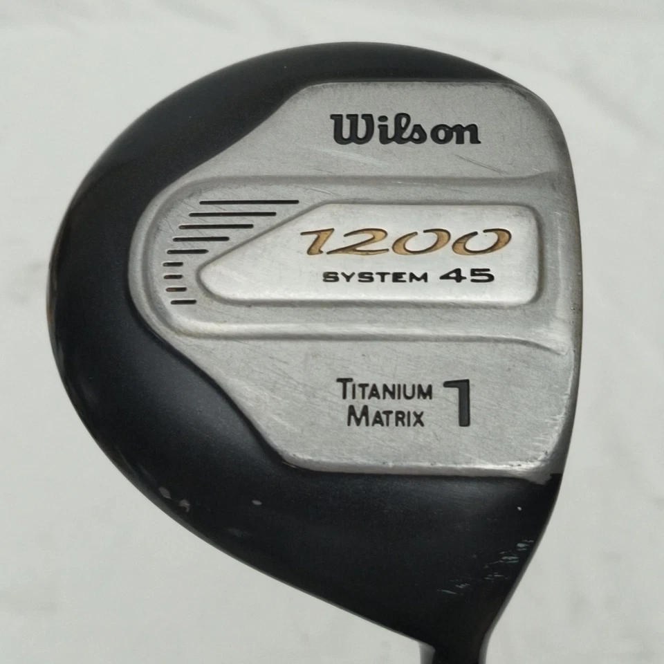 Raro Club de Golf Wilson 1200 System 45 Titanium Matrix 1 Driver 45" Foto 4 de 4