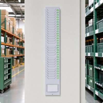 30-Fächer-Kartenhalter Beschriftungsfeld Tischkartenhalter Stabil Für Inventur