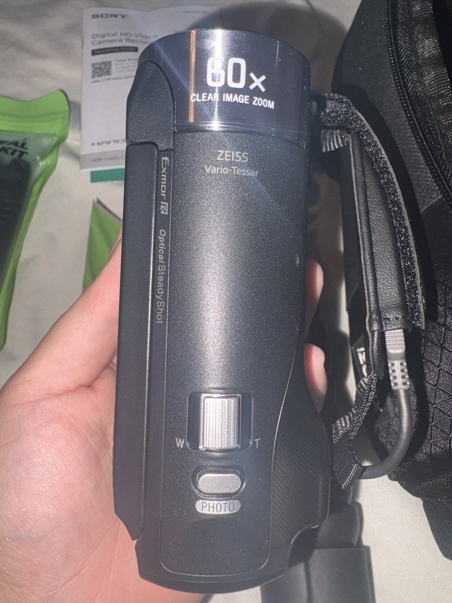 Sony HDR-CX405 Flash Memory Camcorder - Black (HDRCX405B) for sale