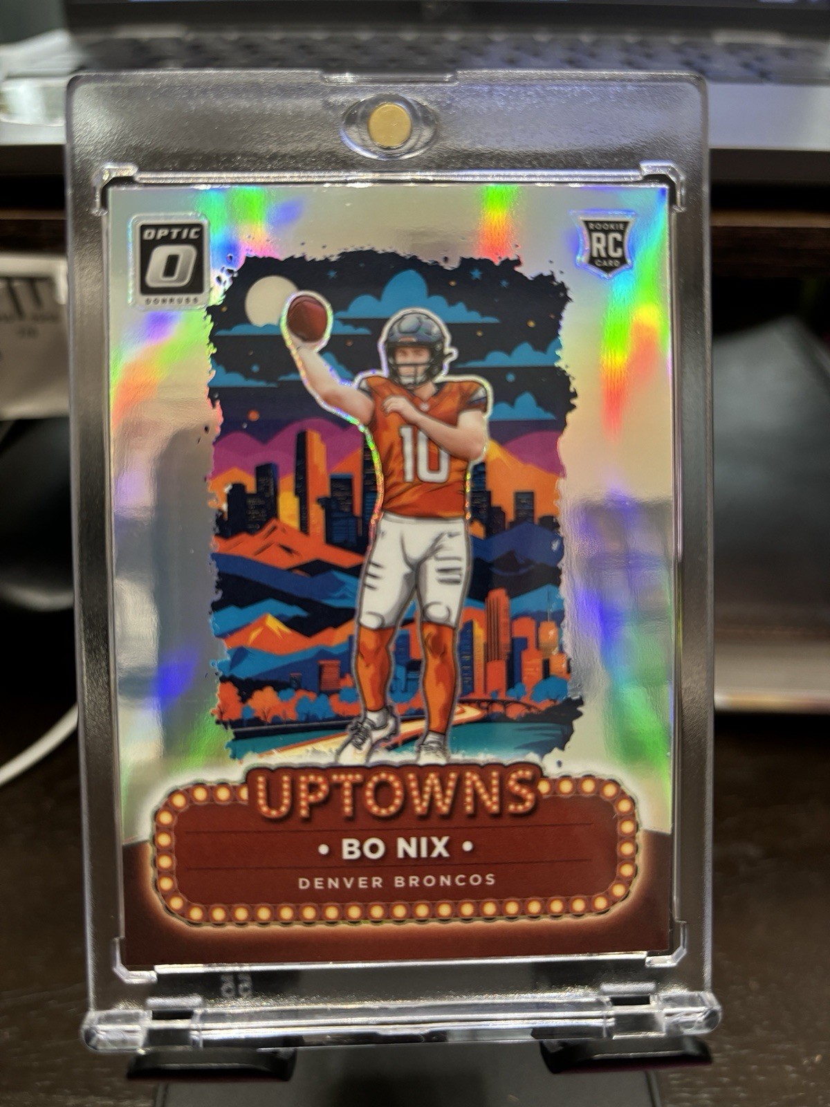 2024 Bo Nix Panini Donruss Optic - UPTOWNS #3 (RC)
