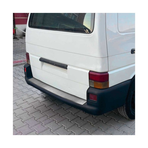 Ladekantenschutz StoßStange FüR VW T4 Transporter 1990-2003 Edelstahl GebüRstet-image
