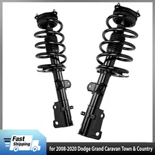 2x Front Struts Assembly For Dodge Grand Caravan Chrysler Town & Country 2008-20