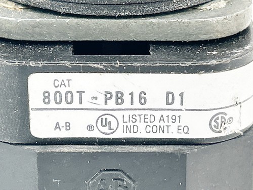 New Allen Bradley 800T-PB16GD1 Push Button 30MM Illuminated 120V Ser. T - No Box - Picture 2 of 5