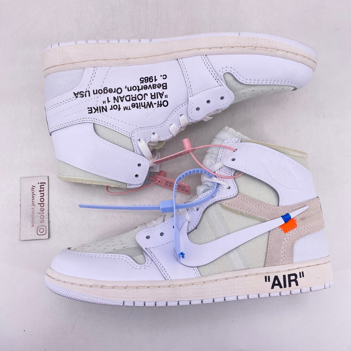 Size 10 - Jordan 1 Retro OG x Off-White High White for sale Size 10 - Jordan 1 Retro OG x Off-White High White for sale
