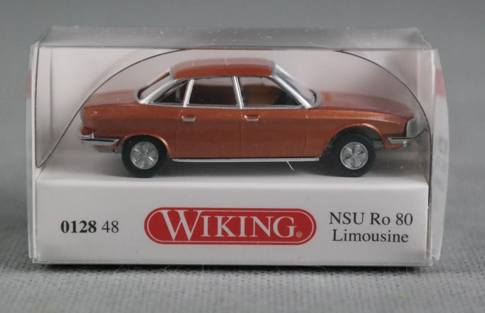WIKING 012848/0128 48 (H0,1:87) NSU Ro 80 Limousine - kupfer-metallic NEU 2023!