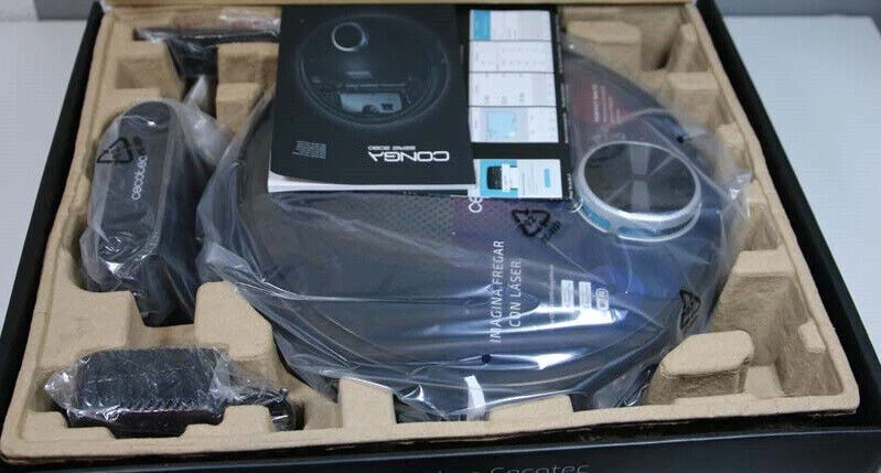 Cecotec Conga 3090 Laser Robot Vacuum Cleaner 4 in 1 Floor Cleaner OPEN BOXED