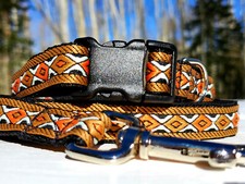 Southwest Dog Collar, Martingale, or Leash- 3/4"
