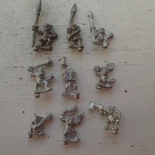 Citadel Warhammer classic 80s Marauder MM36 Snotling Pack x9 A