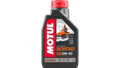 Motul Snow Power Synthetic-Ester Engine Oil 4T 0W-40 1 Liter 105891