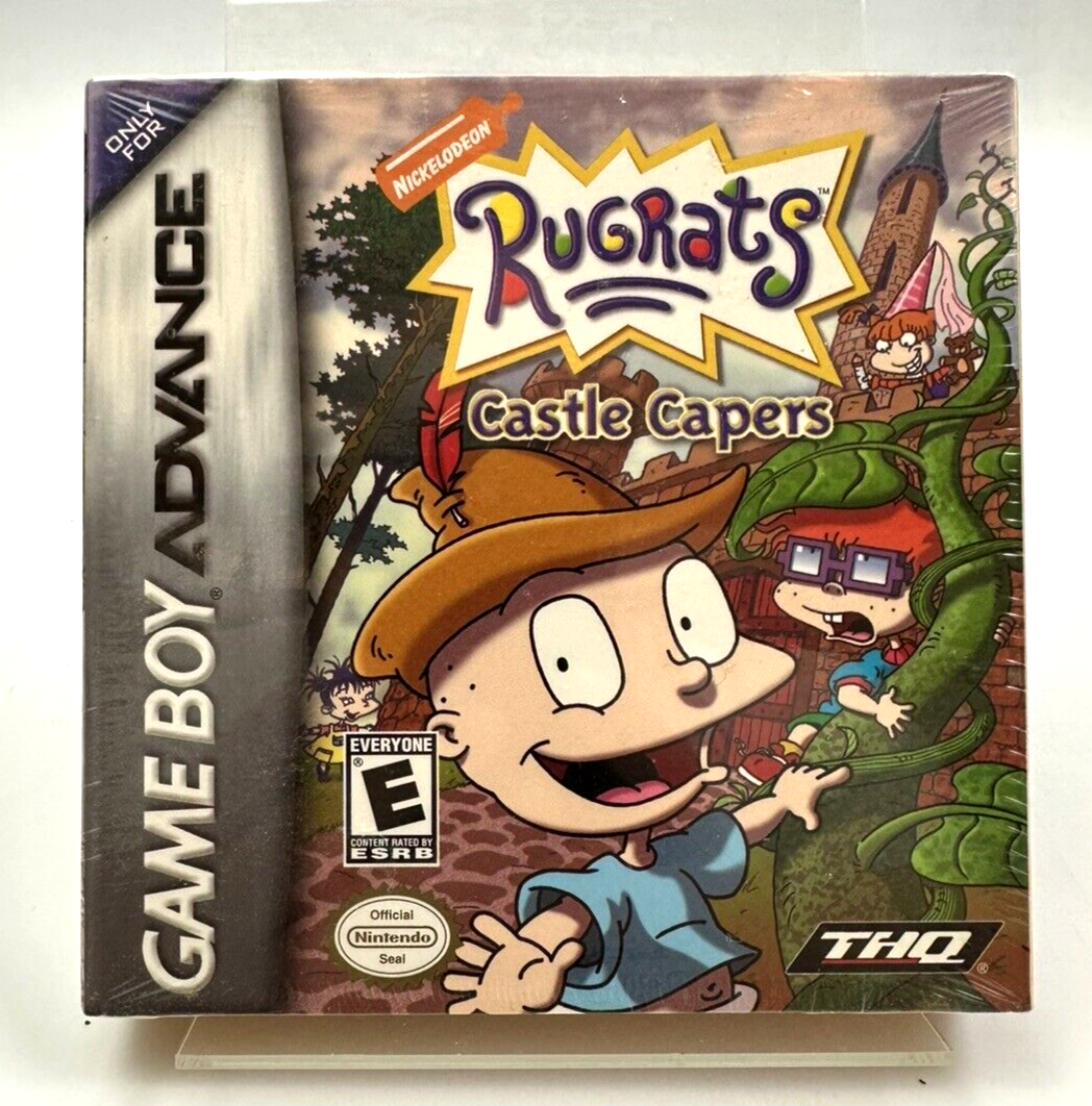 GBA Rugrats Castle Capers, New And Factory Sealed