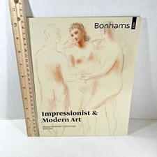Bonham's Impressionist/Modern Art Auction Catalog 11-5-2012 NYC 72 pgs Like New!