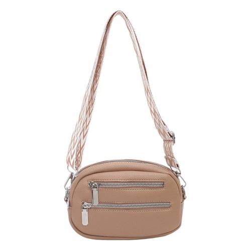 UK- Bandolera para Mujer Hombre con Correa Ajustable Bolso de Mano Cuero PU Pecho B - Imagen 25 de 27
