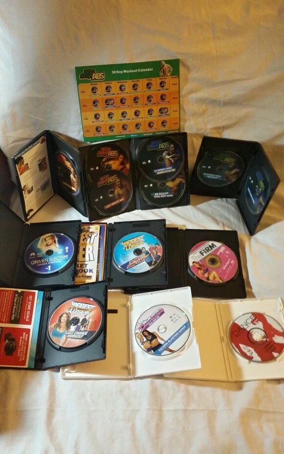 Lote de 13 DVD de entrenamiento en 9 casos diferentes - "TAL CUAL" Incluye abdominales de hip hop  Foto 2 de 2